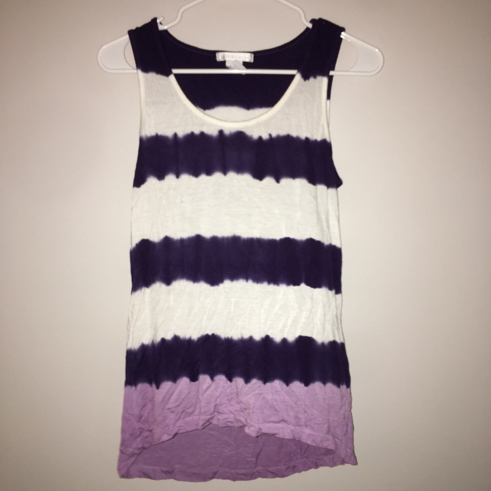 Purple tank